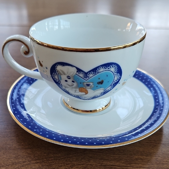 The Pillsbury Doughboy Porcelain Teacup Set of 4 - Picture 11 of 15